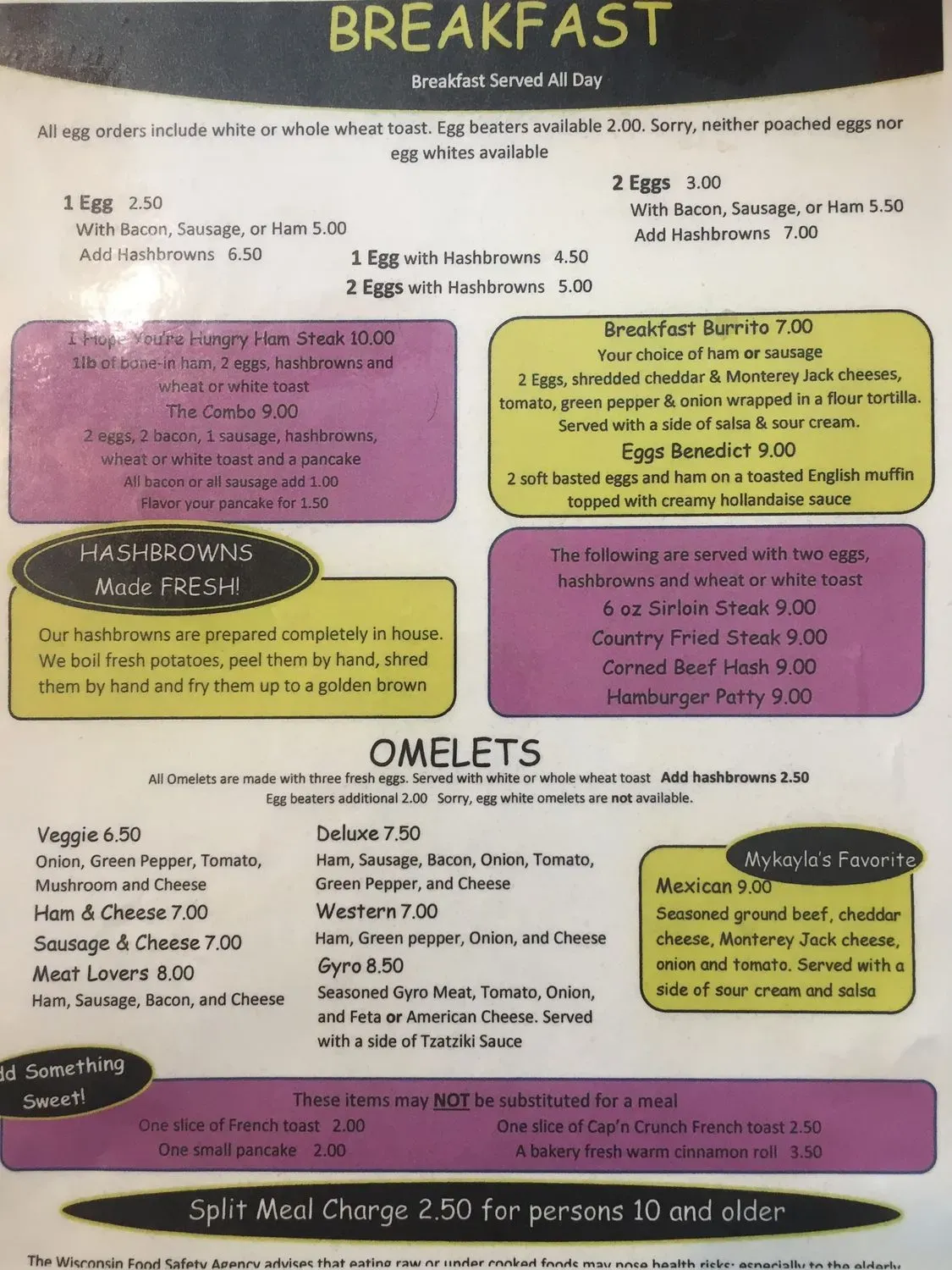 Menu 6