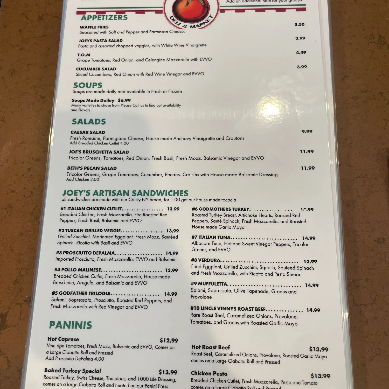 Menu 3