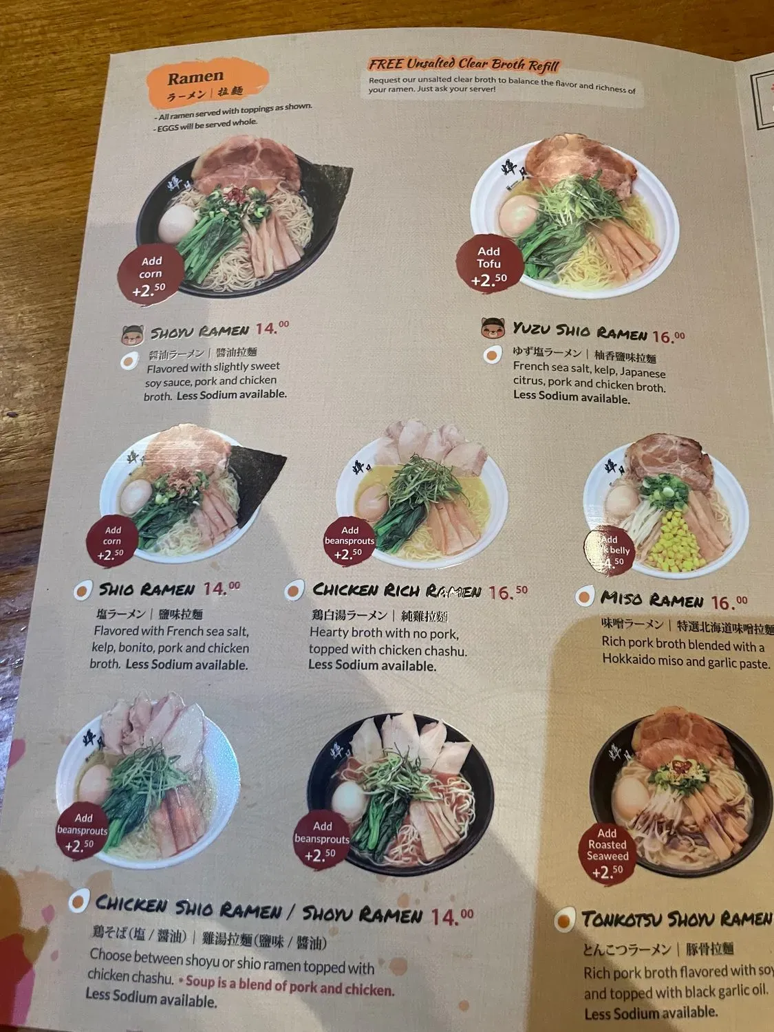 Menu 3