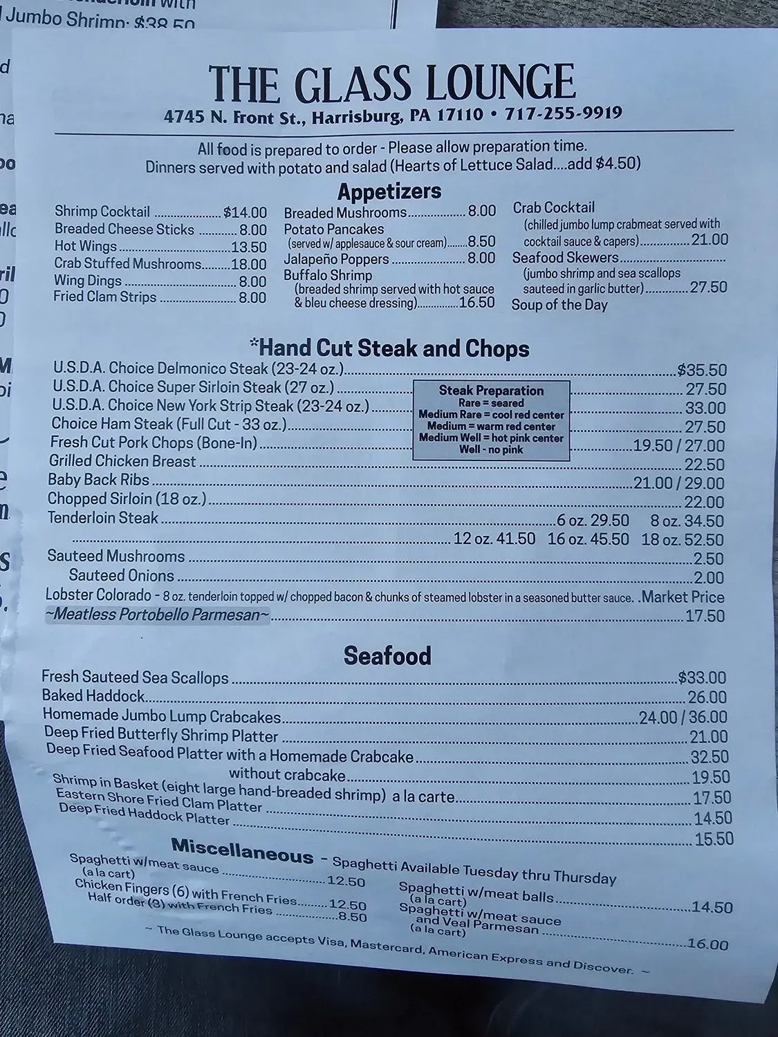 Menu 6