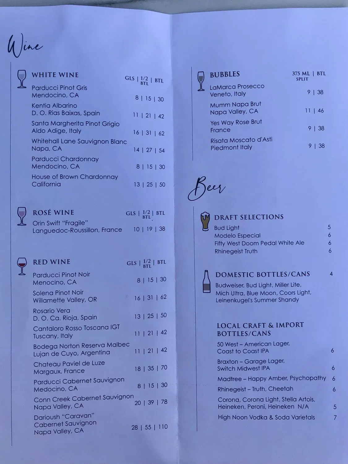 Menu 3