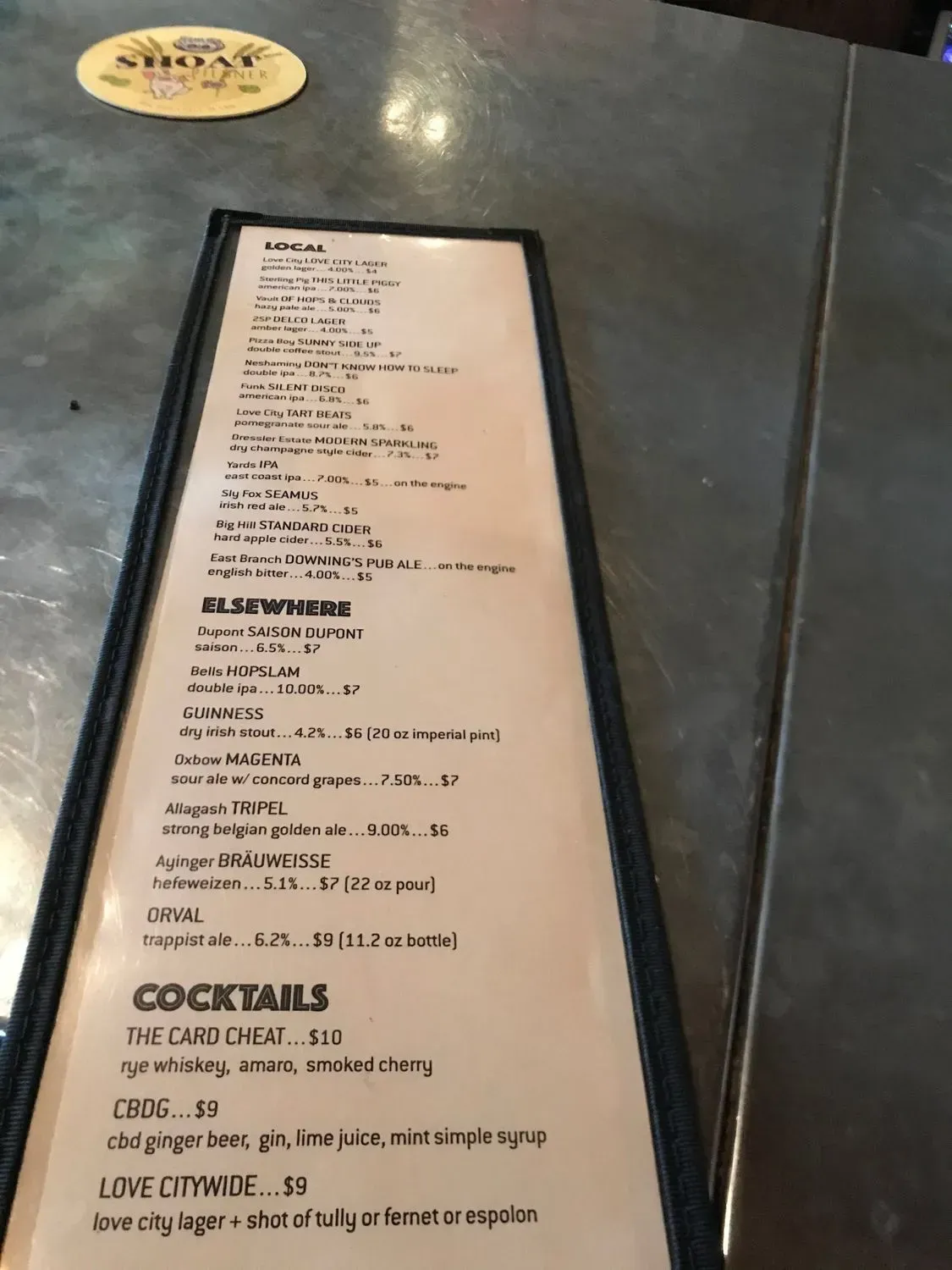 Menu 6