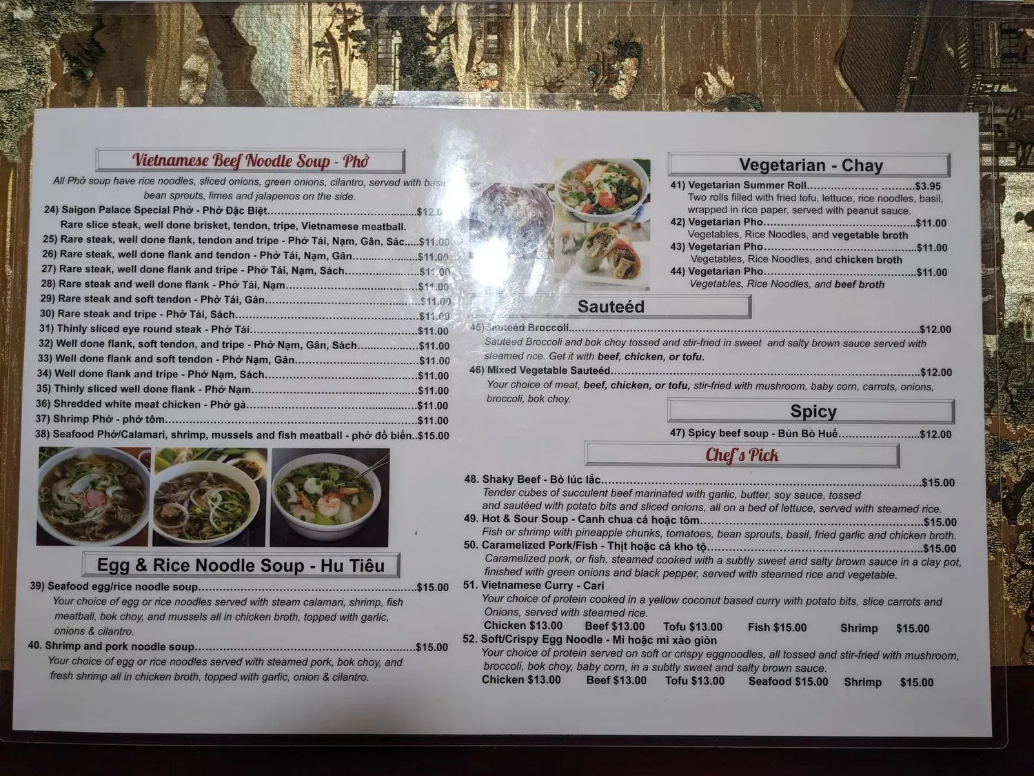 Menu 6