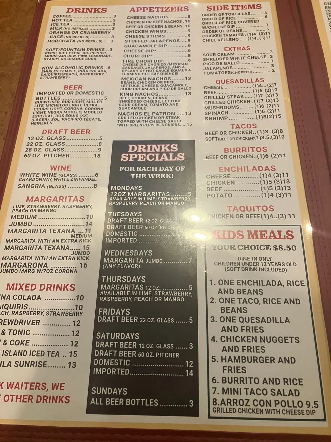 Menu 3