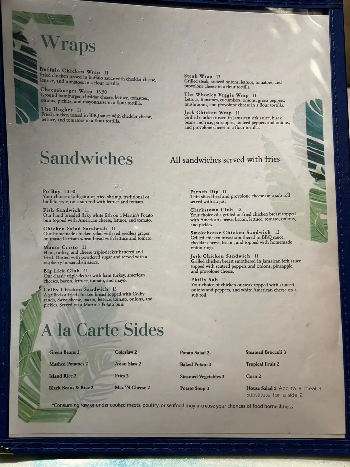 Menu 3