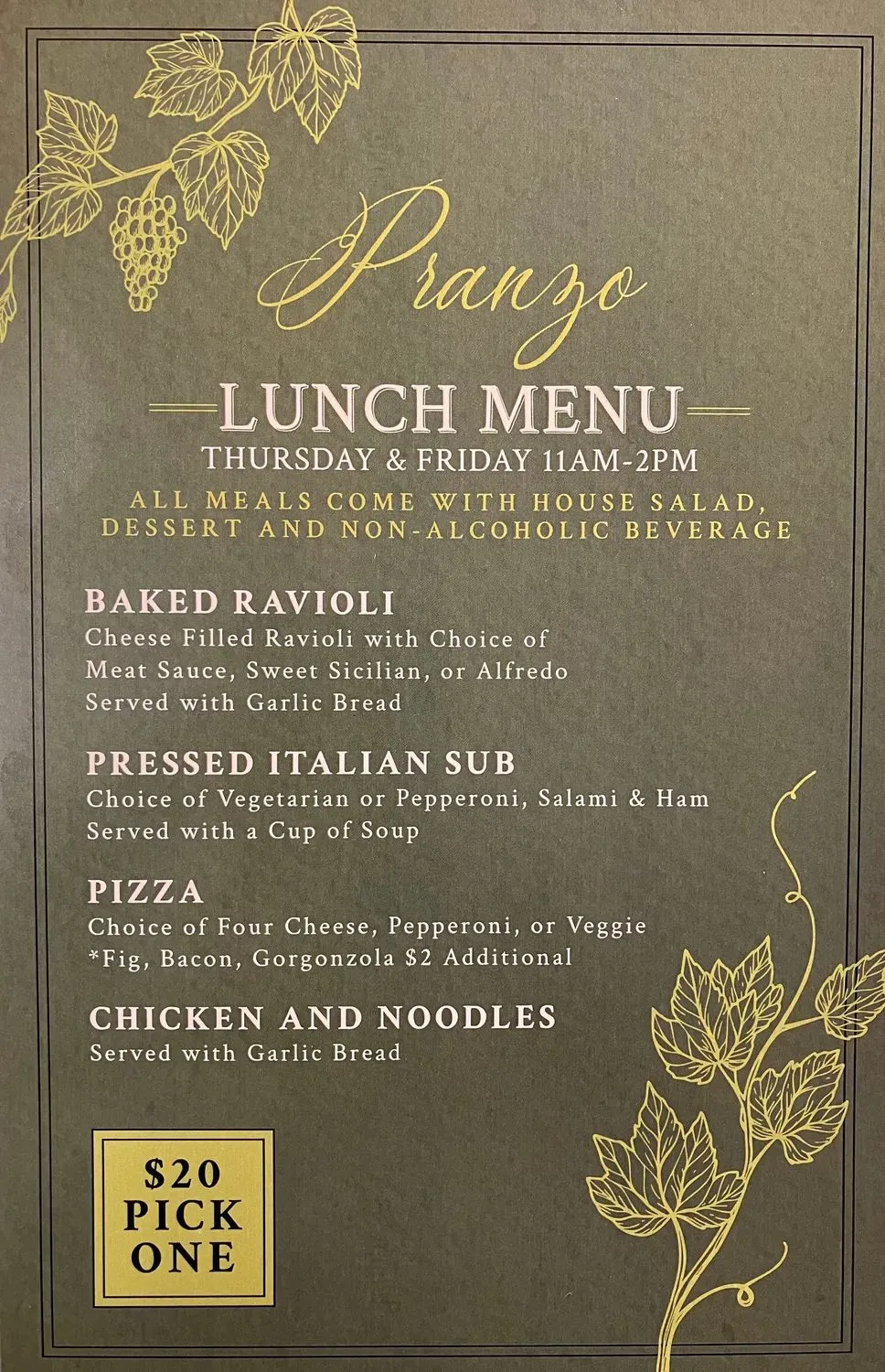 Menu 3