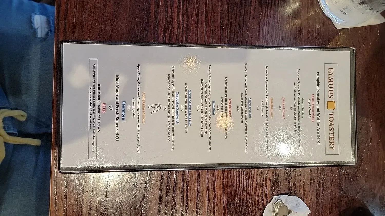 Menu 4