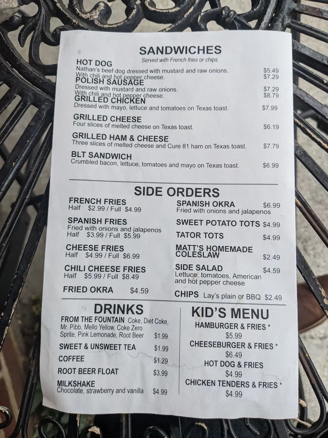 Menu 3