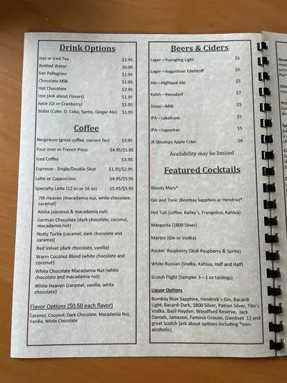 Menu 4