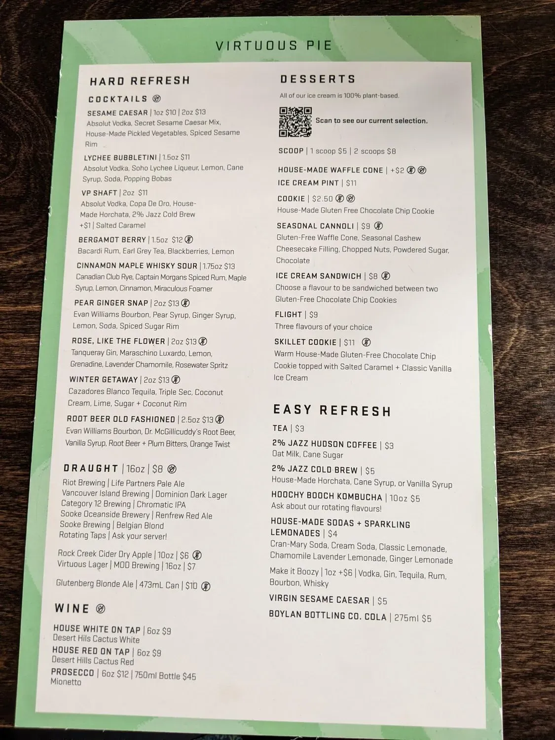 Menu 6