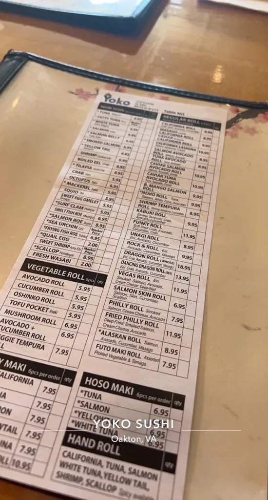 Menu 3