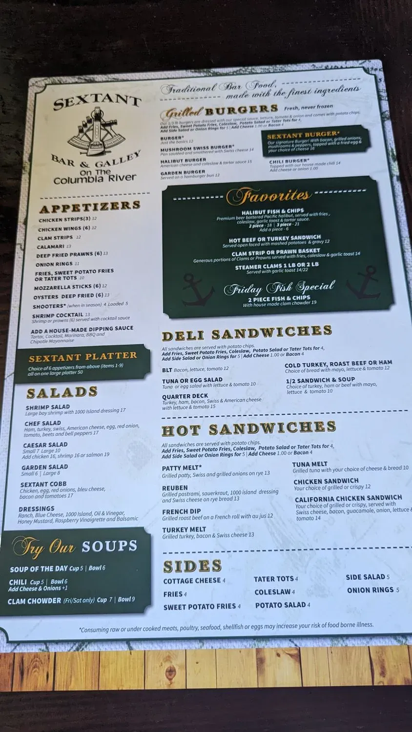 Menu 6