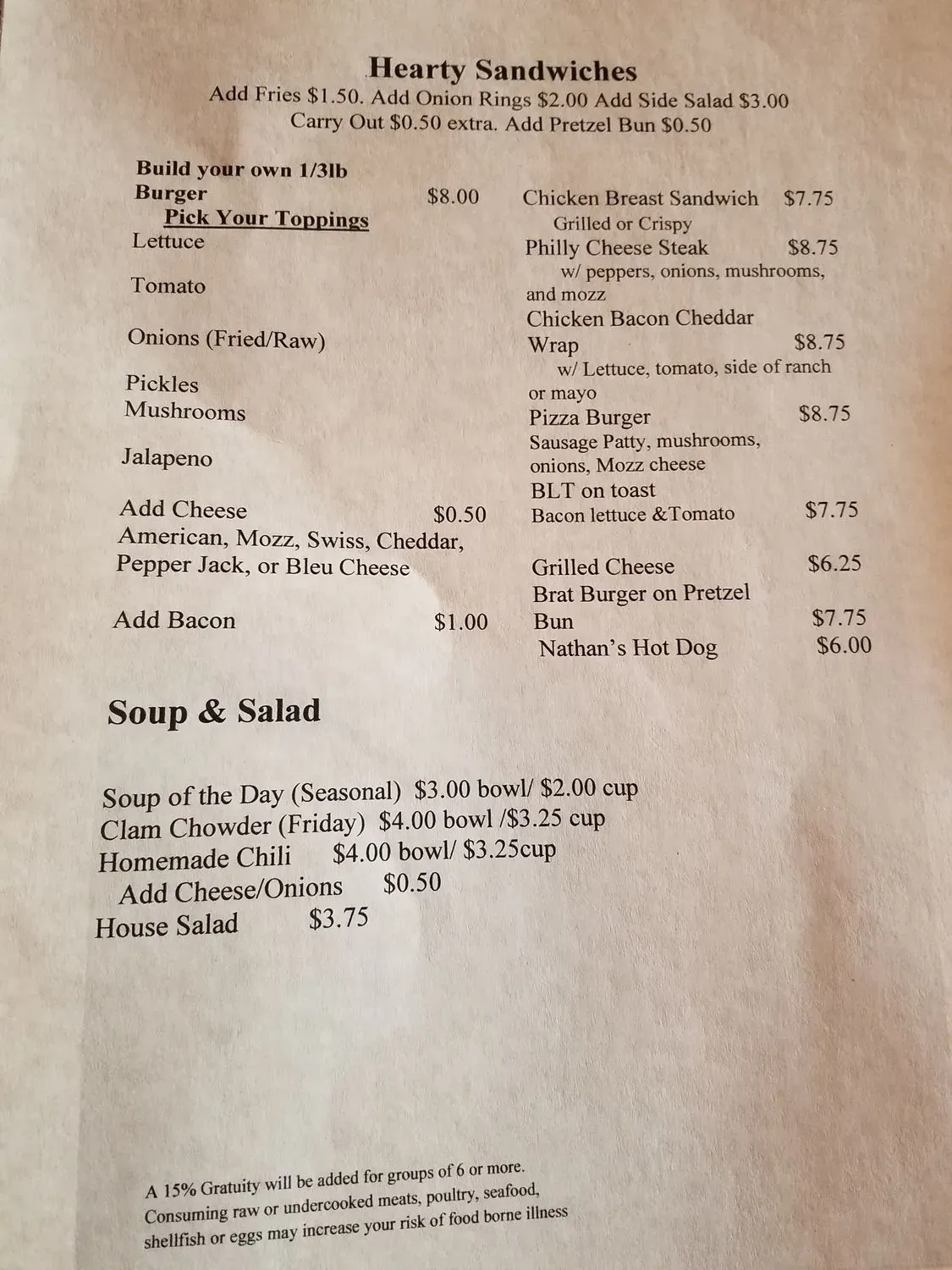 Menu 6