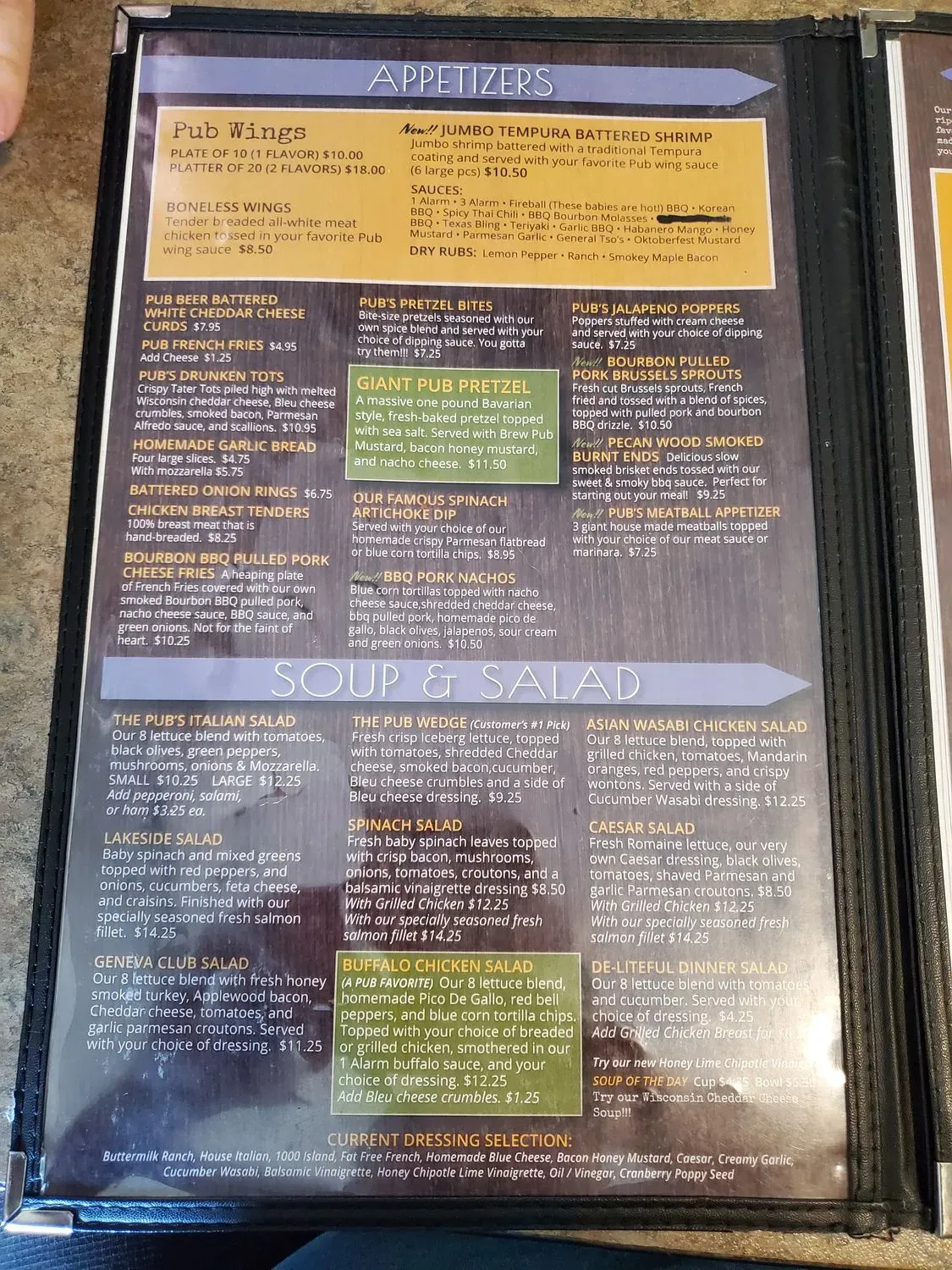 Next Door Pub & Pizzeria Menu - Updated October 2025