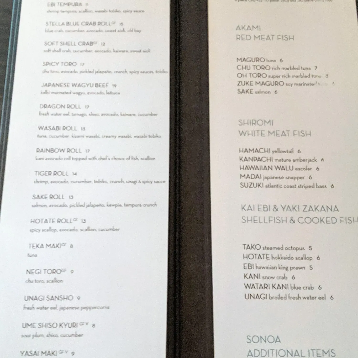 Menu 3