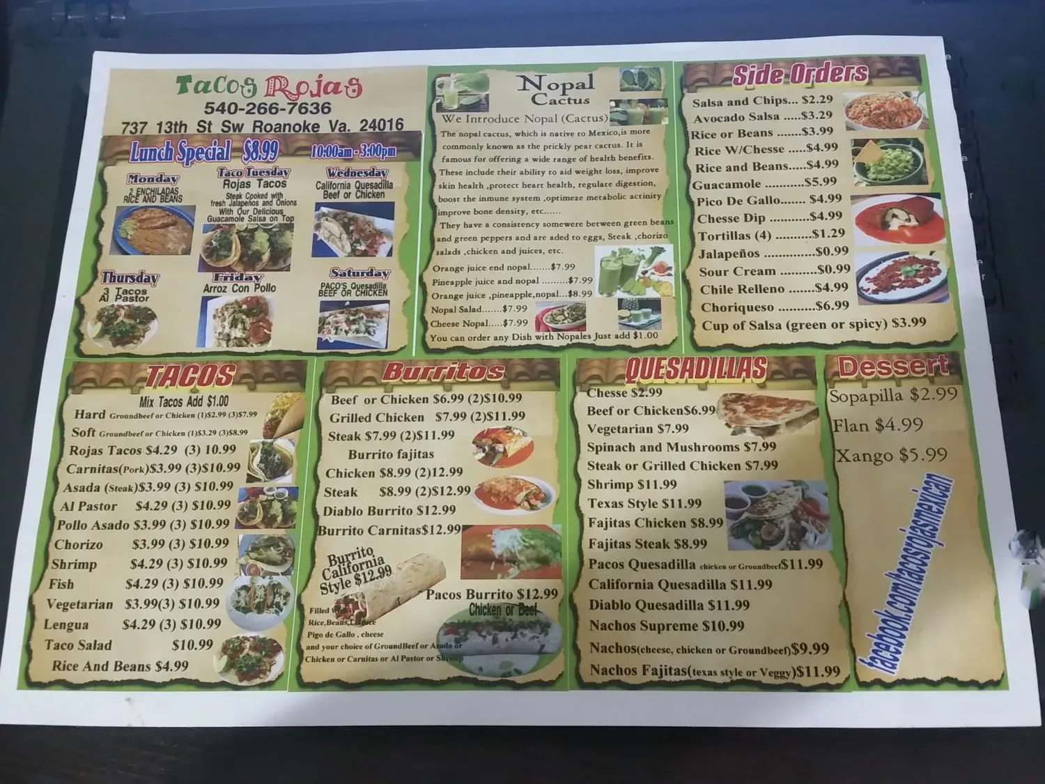 Menu 3