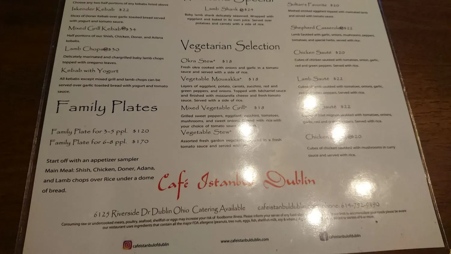 Menu 3