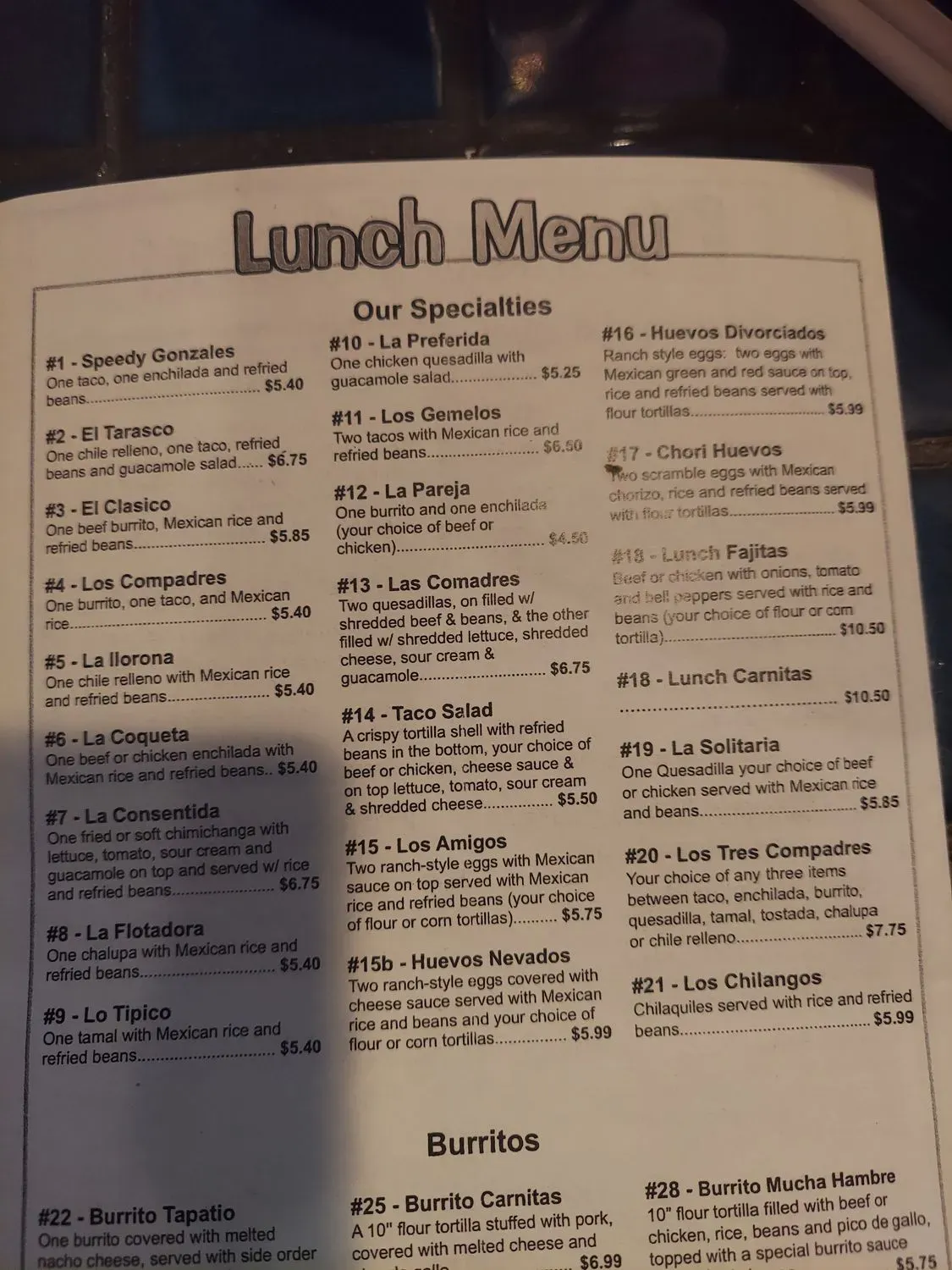 Menu 6