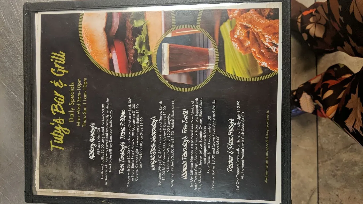 Menu 4