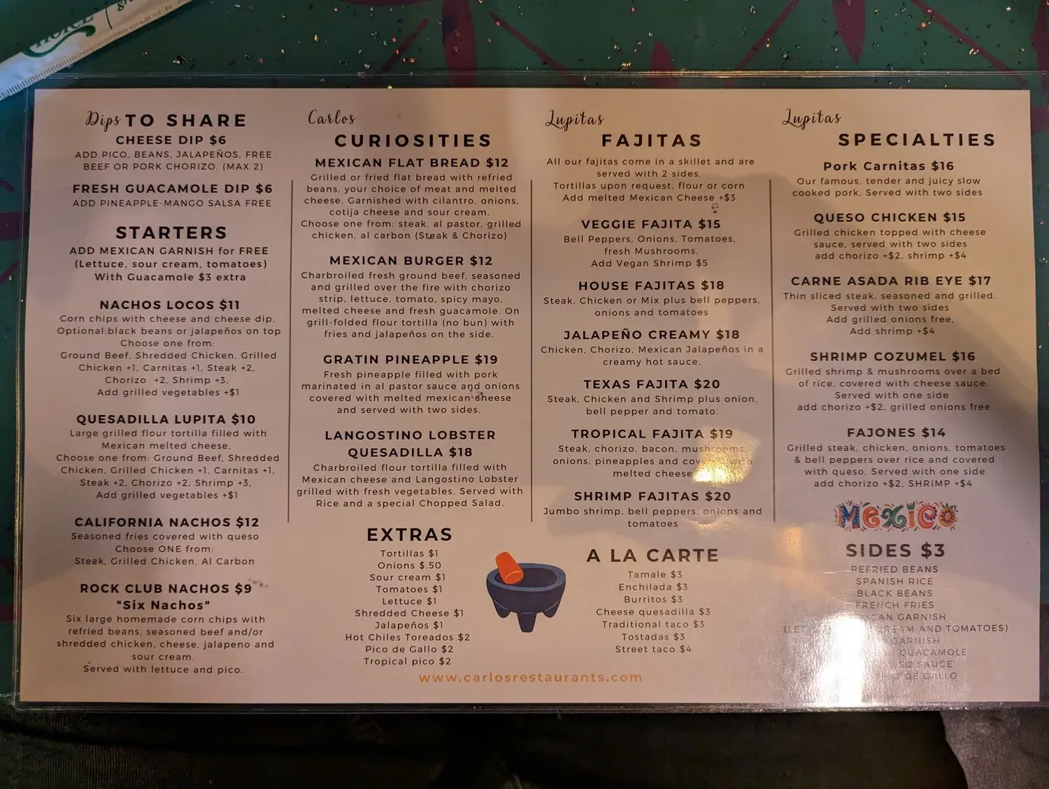 Menu 4