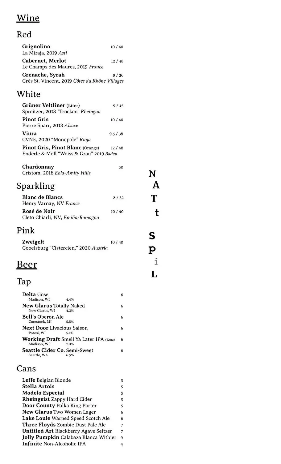 Menu 4