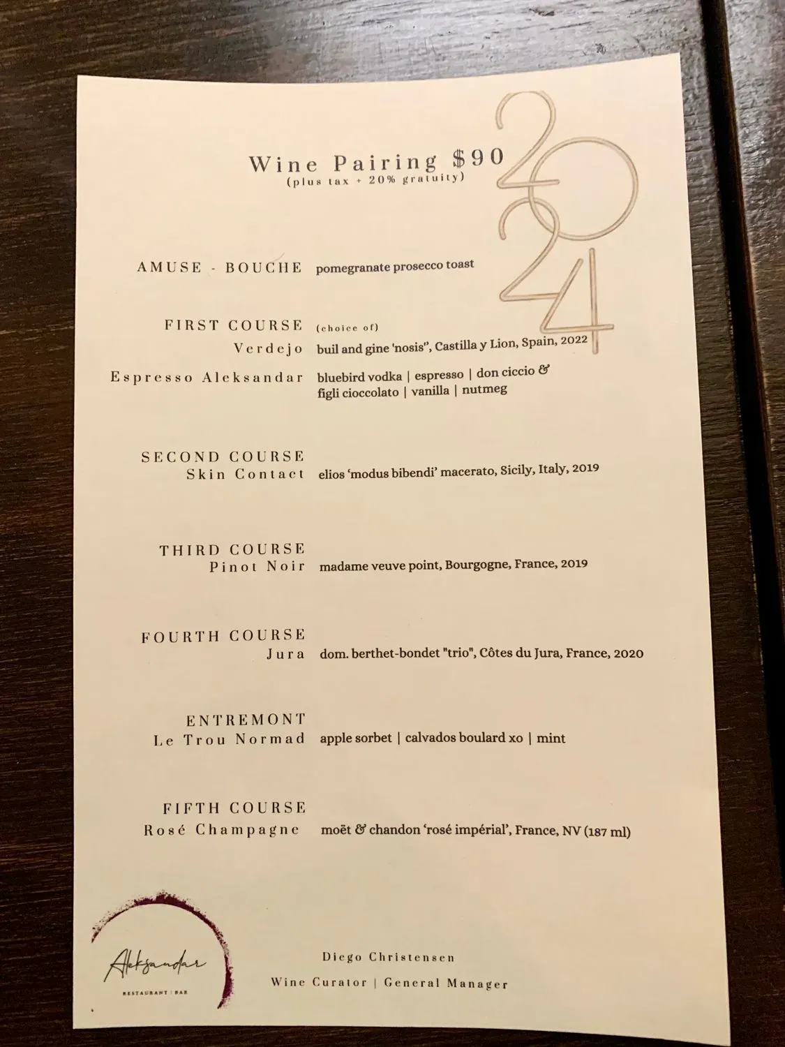 Menu 6