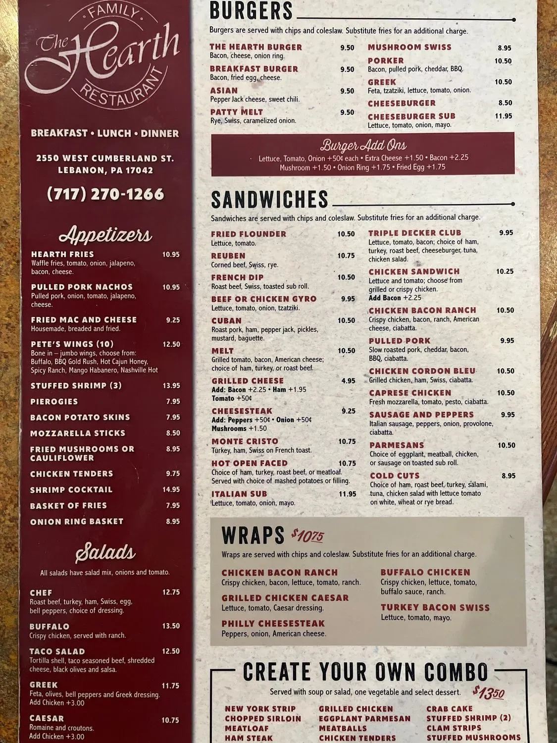 Menu 4