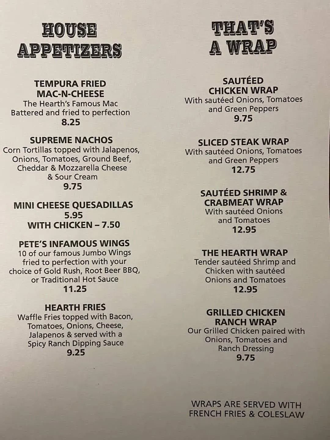 Menu 6