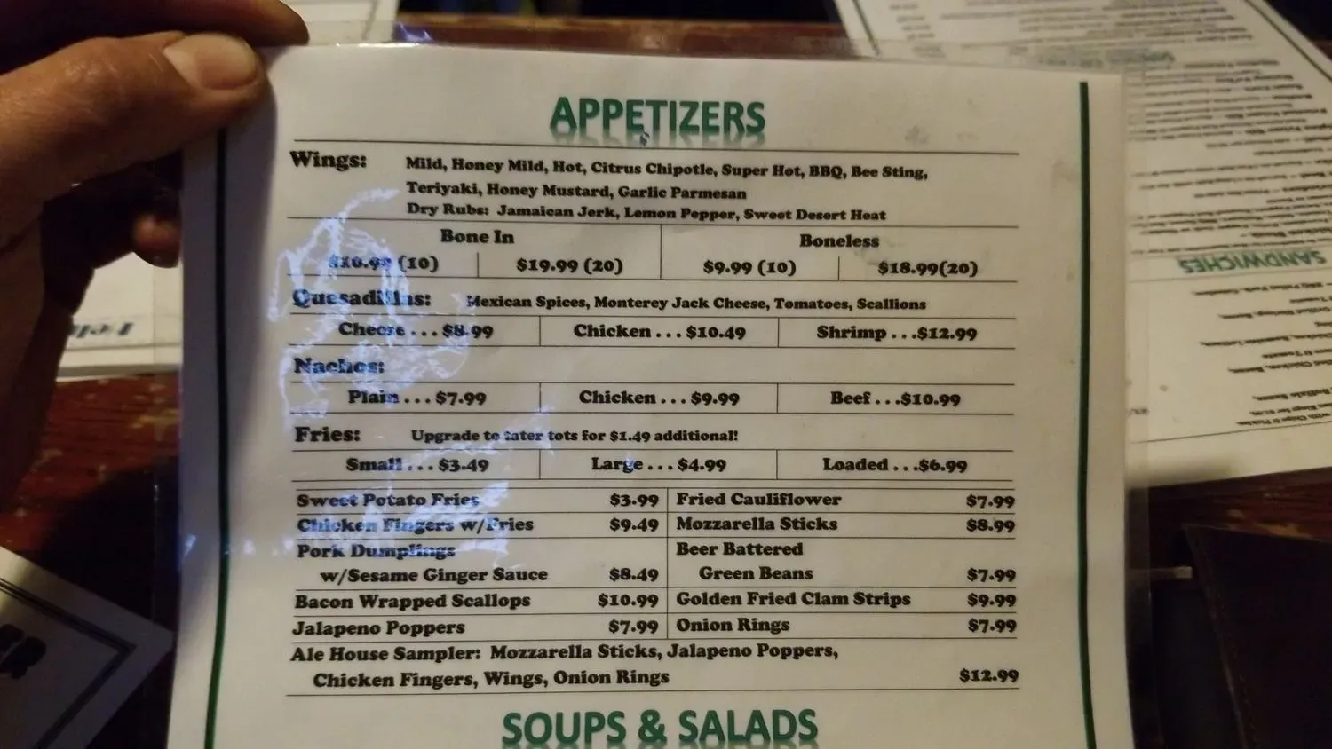 Menu 4