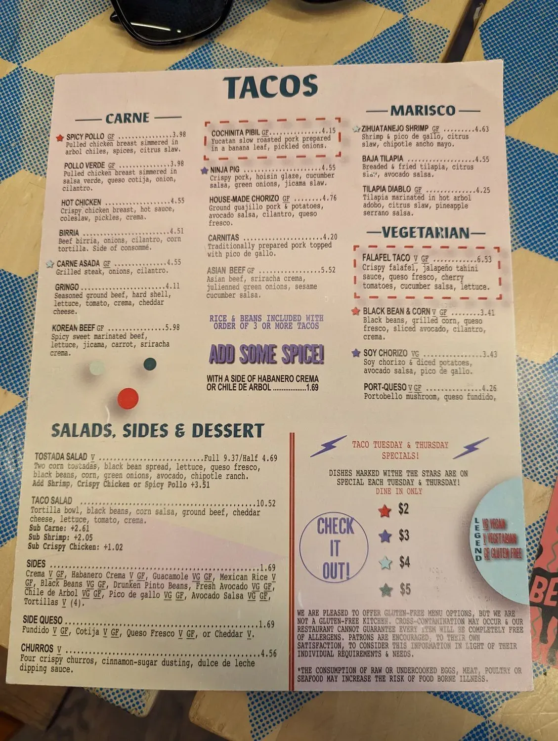 Menu 6