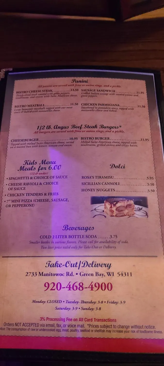 Menu 3