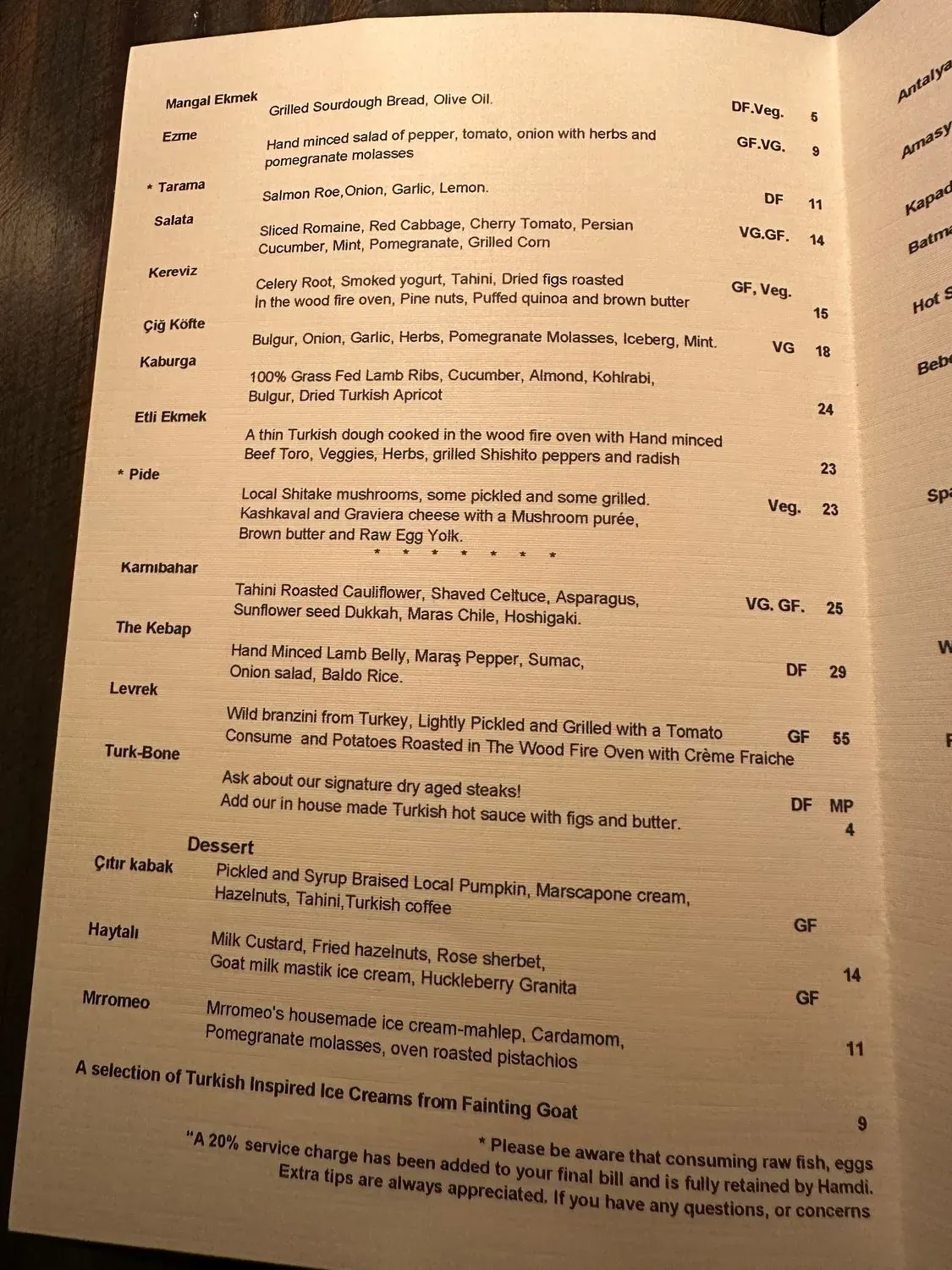 Menu 3