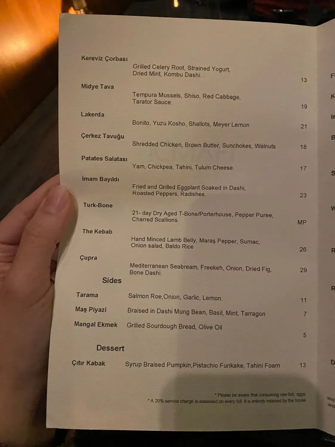 Menu 6