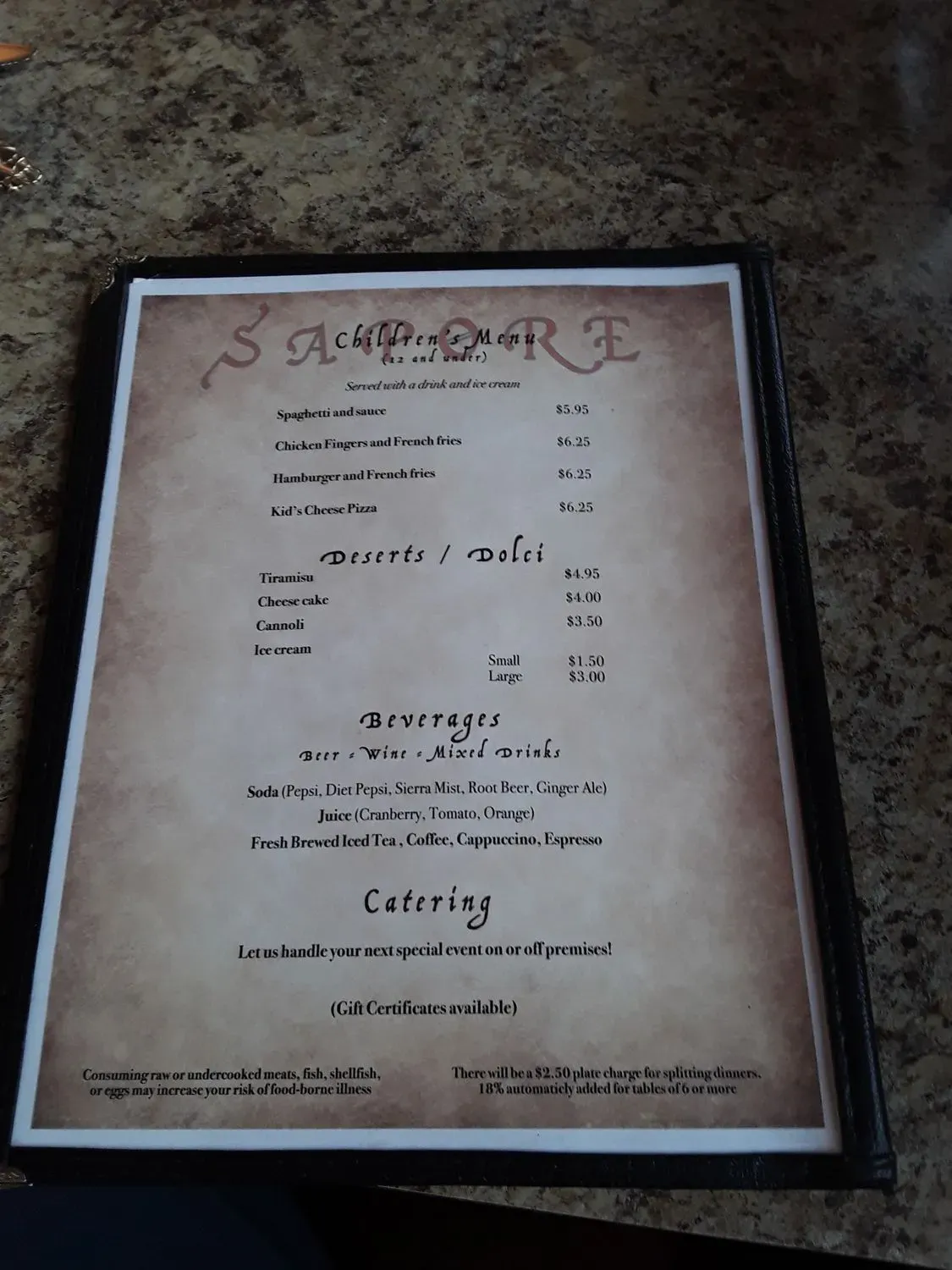 Menu 6