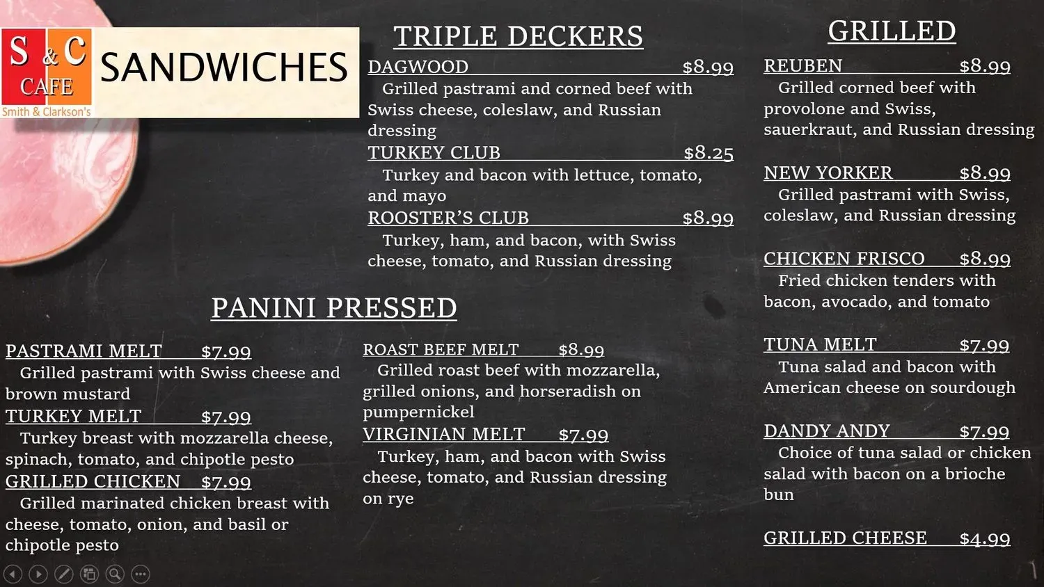 Menu 6