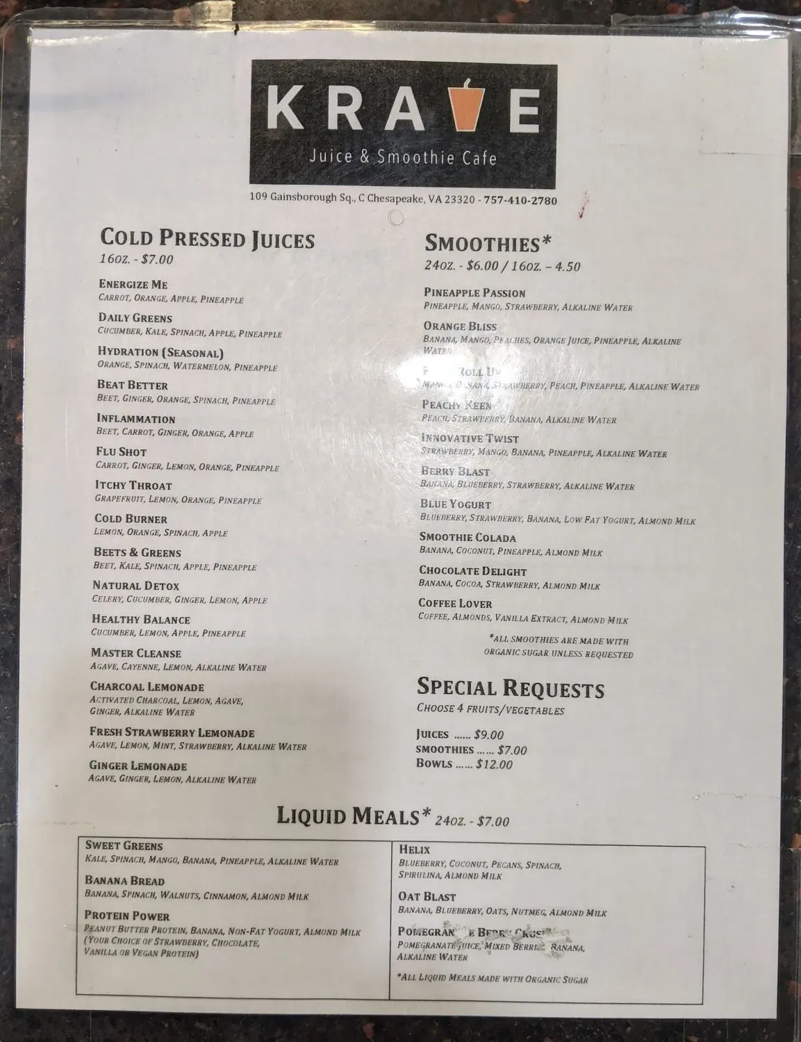 Menu 4