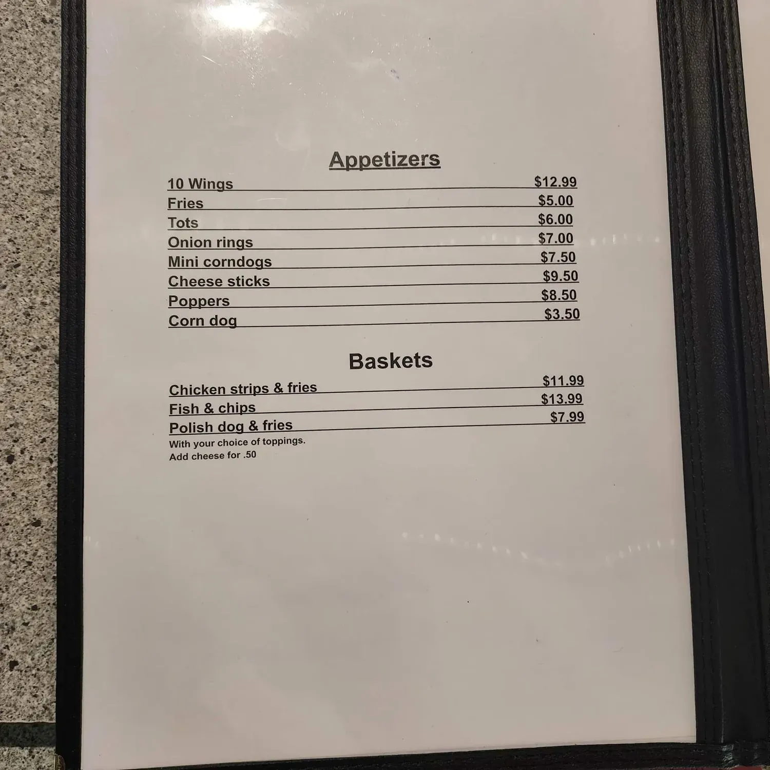 Menu 4