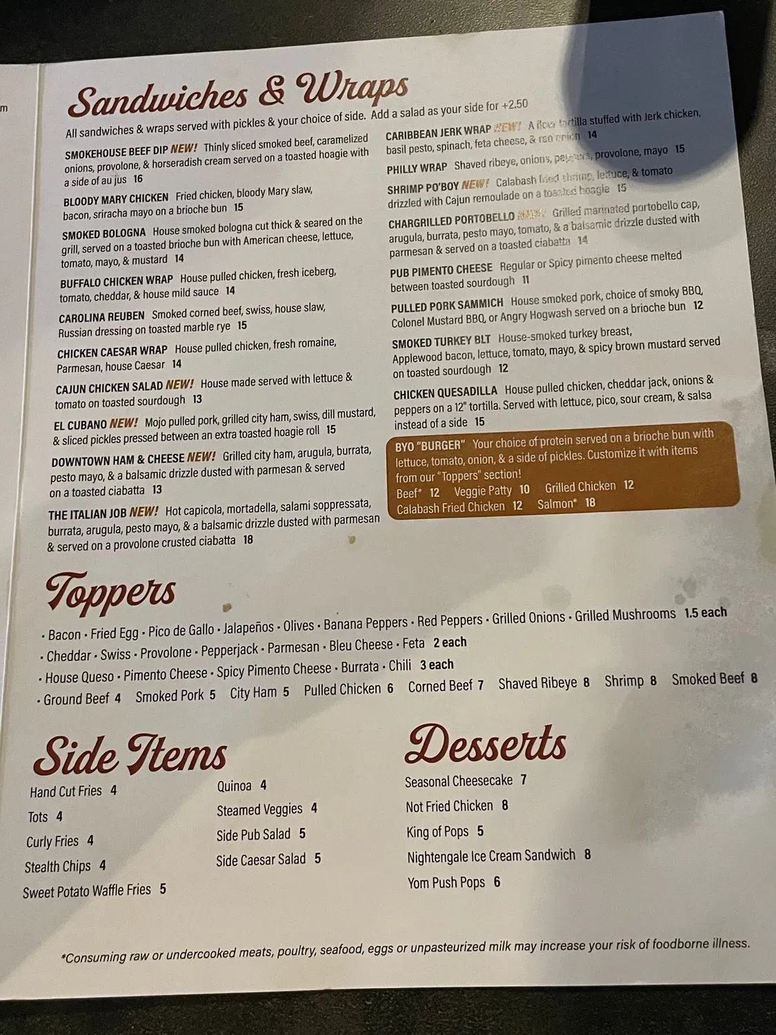 Menu 3