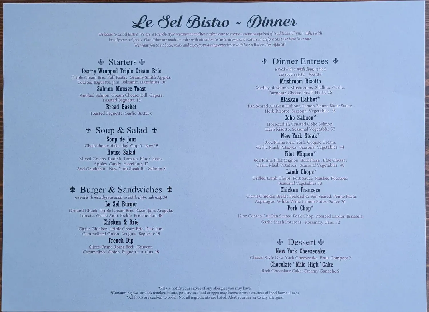 Menu 4