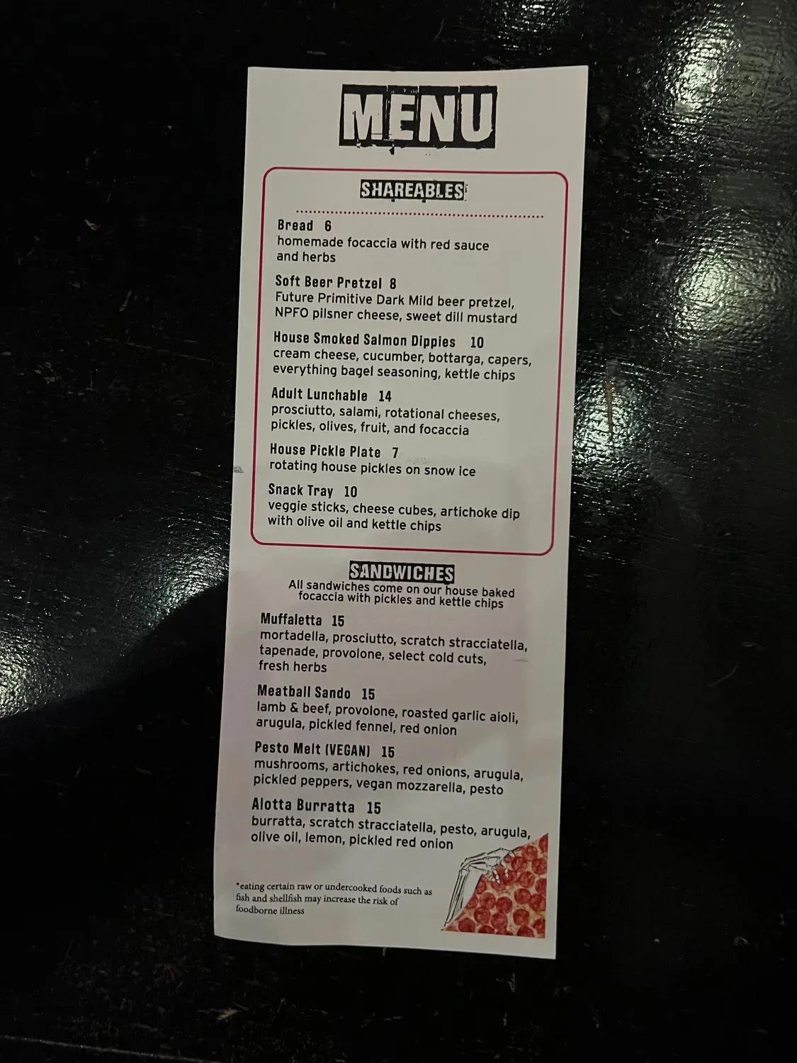 Menu 6