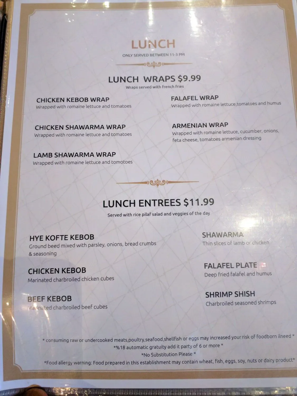 Menu 6