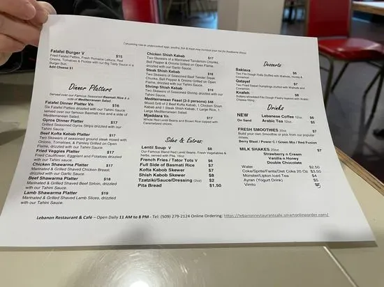 Menu 6