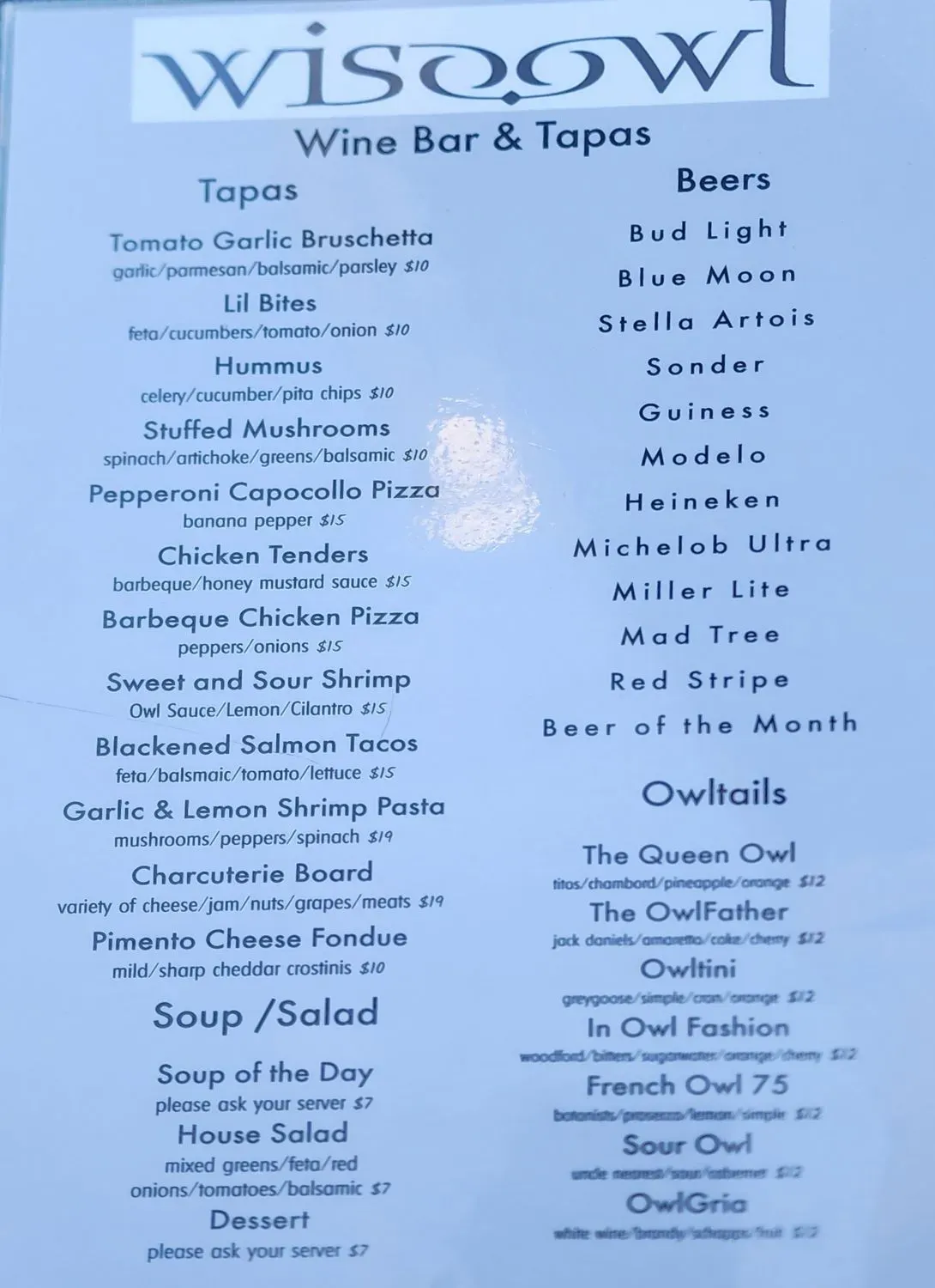 Menu 4