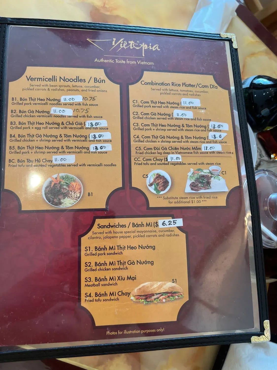 Menu 3