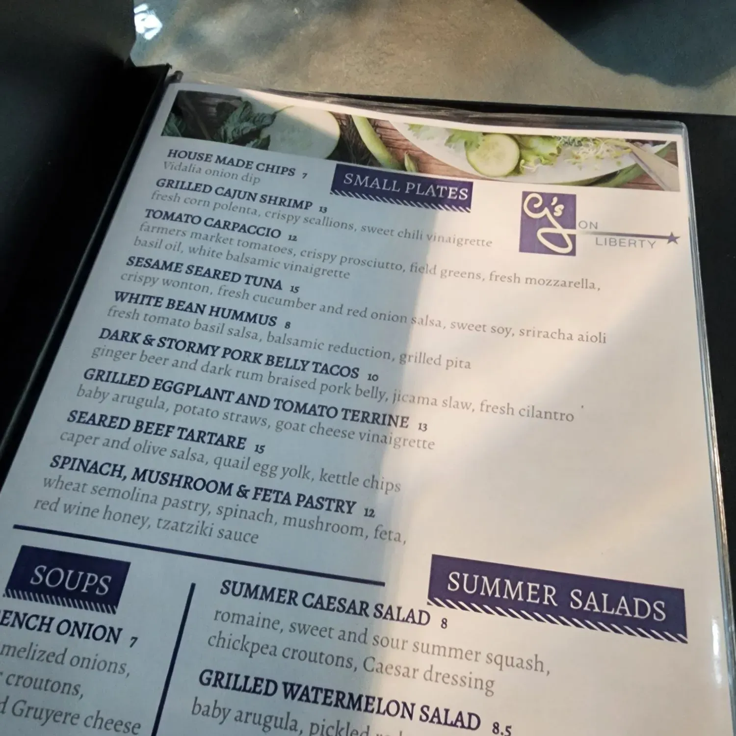 Menu 6