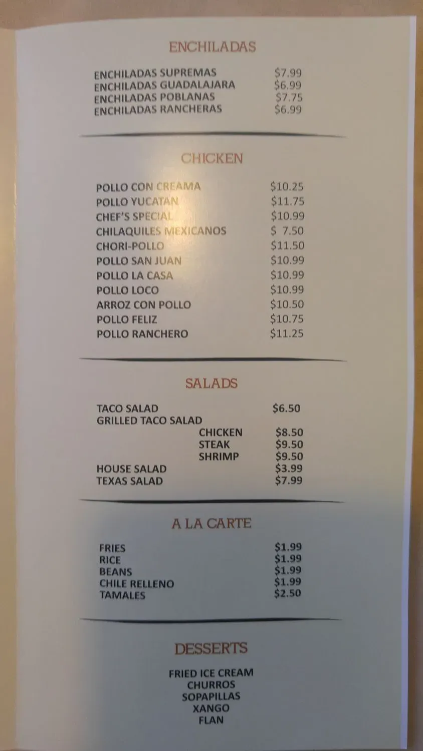 Menu 6