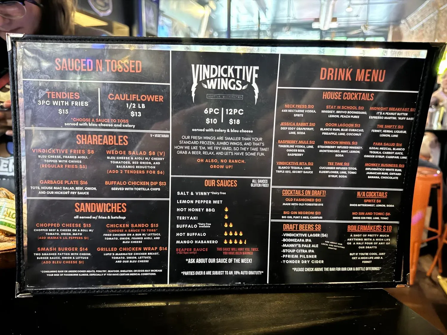 Menu 6