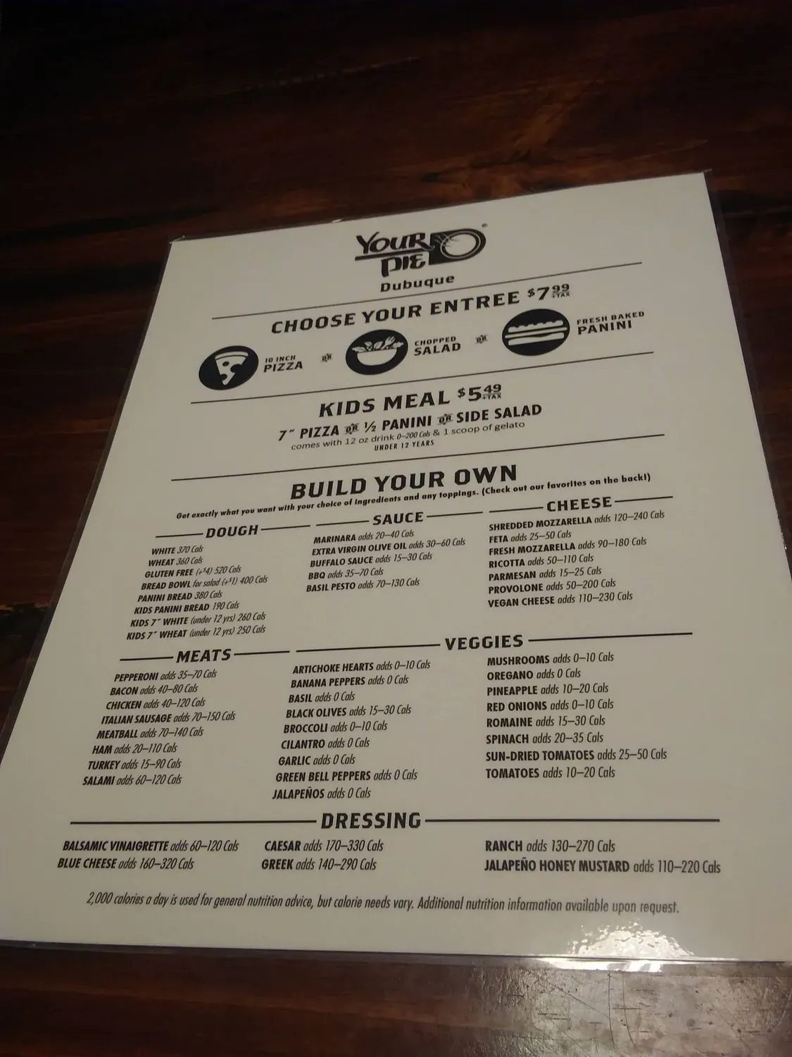 Menu 6