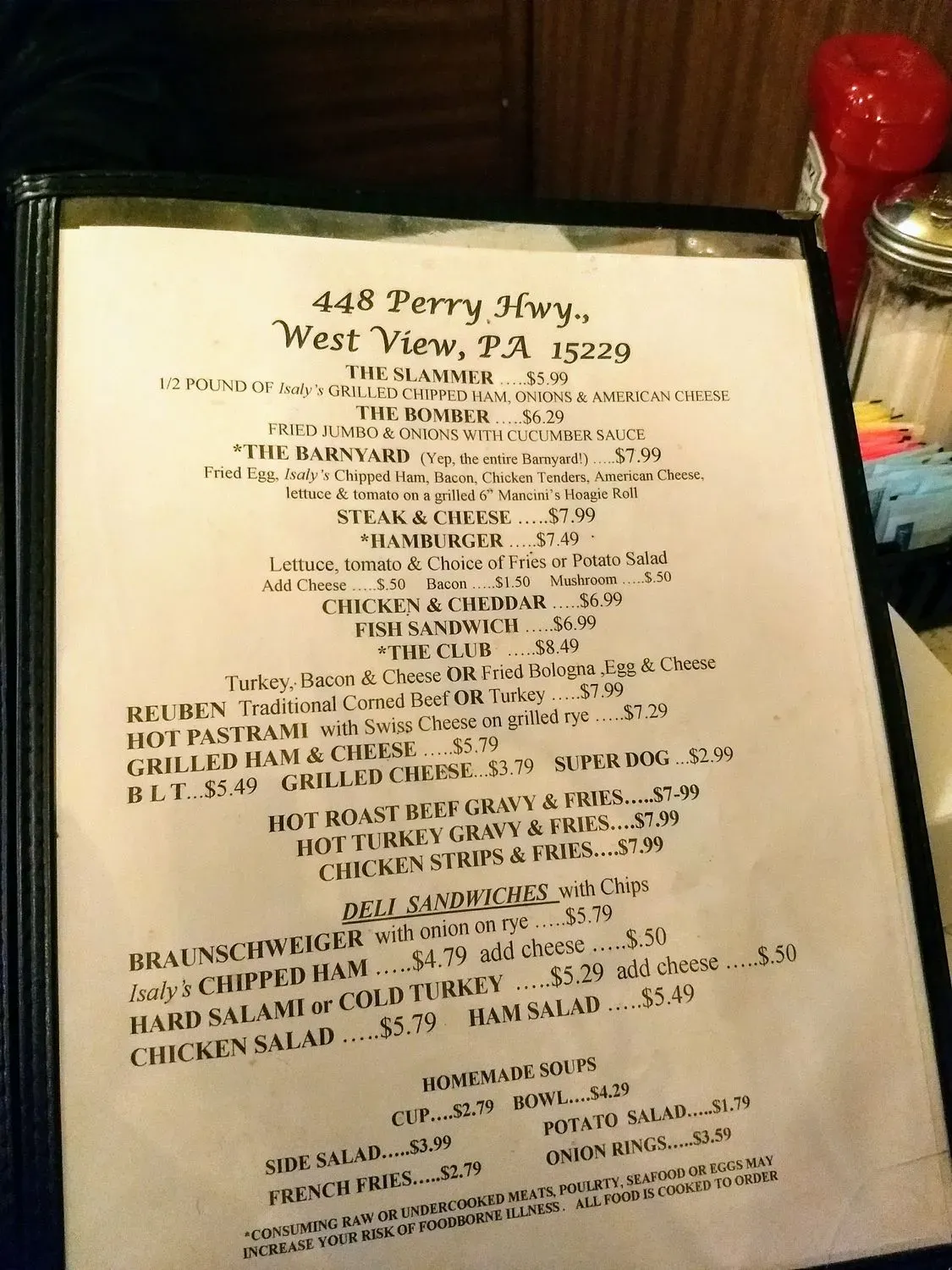 Menu 6