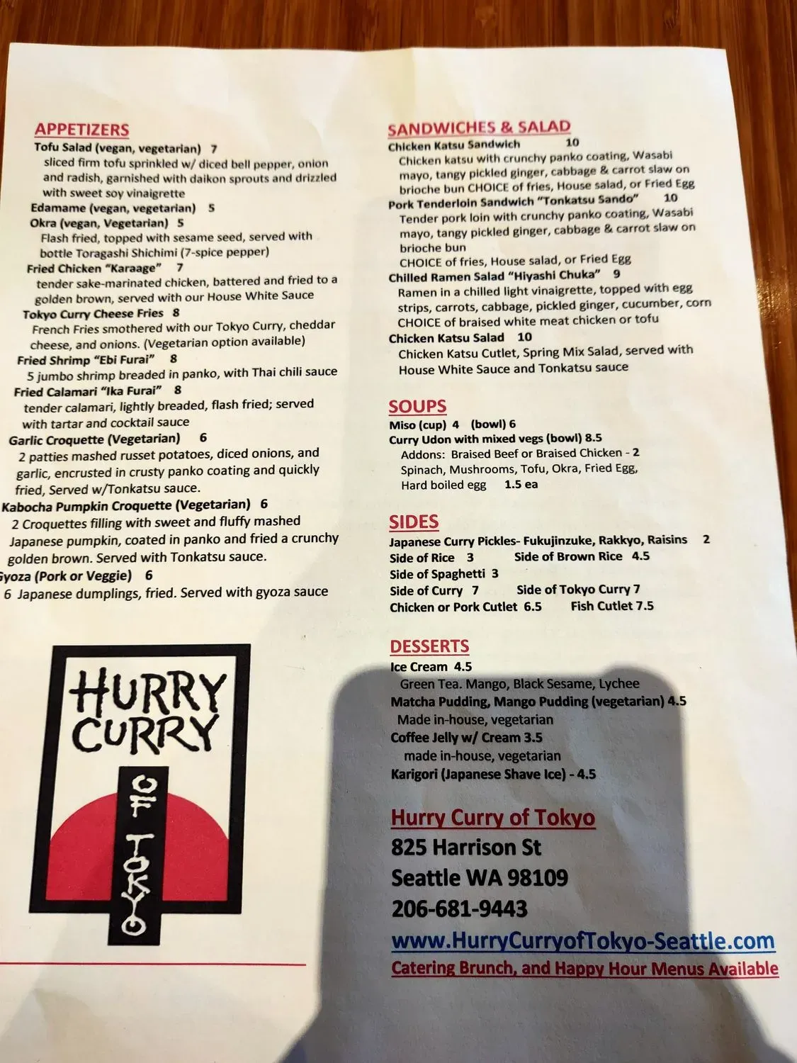 Menu 4